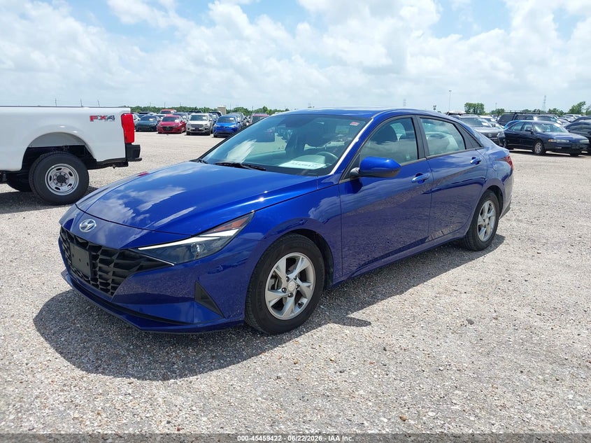 2021 HYUNDAI ELANTRA auction photo 2