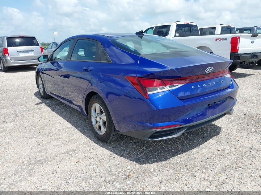 2021 HYUNDAI ELANTRA auction photo 3