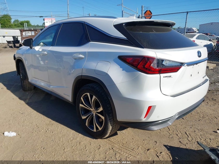 Vin: 2t2bgmca5gc005898, lot: 45957540, lexus rx 450h 20163