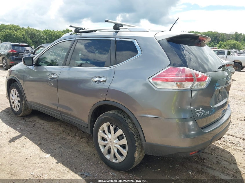 2016 NISSAN ROGUE auction photo 3
