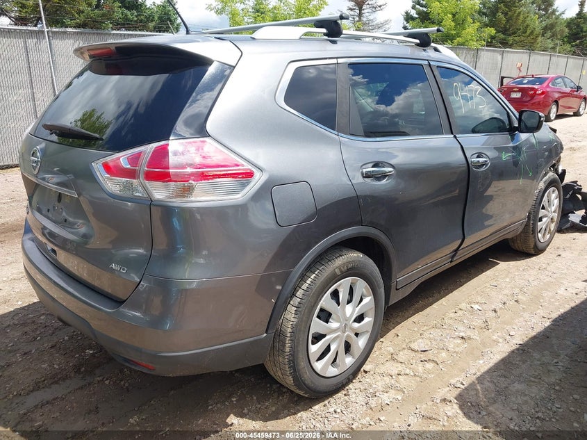 2016 NISSAN ROGUE auction photo 4
