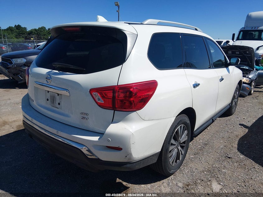 Vin: 5n1dr2mm1kc581327, lot: 45957592, nissan pathfinder sv 20194