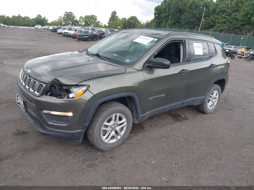 2018 Jeep Compass Sport 4x4 3C4NJDAB0JT399944 photo 1