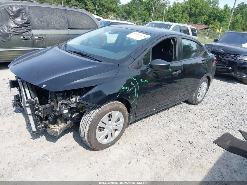 Vin: 3n1cn8dv3ll863923, lot: 45957597, nissan versa s xtronic cvt 20202