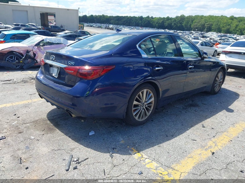 2022 INFINITI Q50 auction photo 4