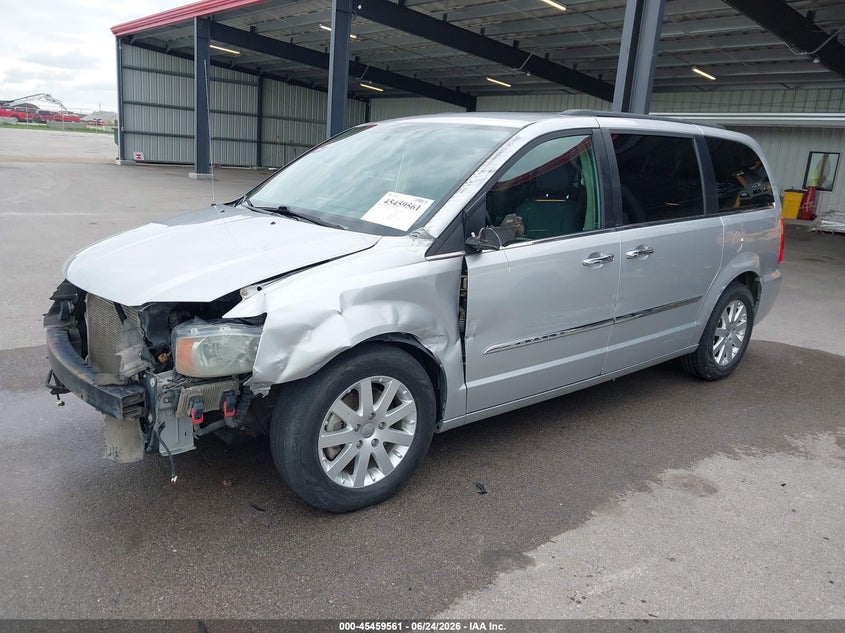 Vin: 2c4rc1cg3cr232616, lot: 45957674, chrysler town & country touring-l 20122