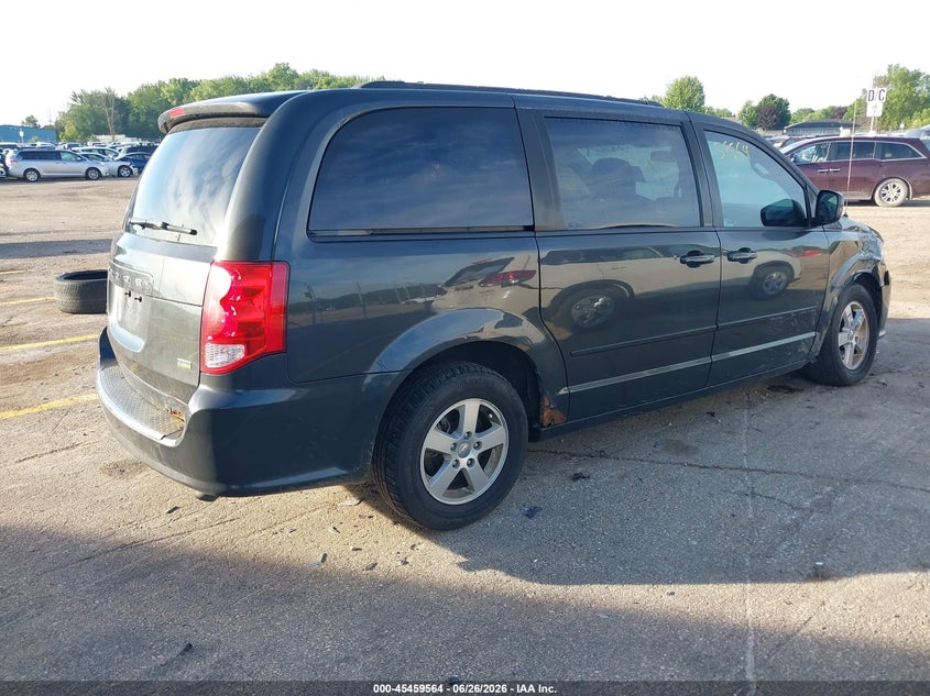 Vin: 2c4rdgcg8cr205816, lot: 45957677, dodge grand caravan sxt 20124