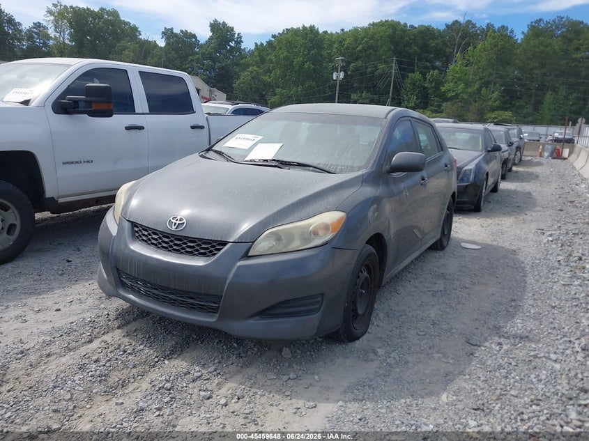 2009 TOYOTA MATRIX HATCHBACK 1.8L I-4 DOHC, VVT, 132HP