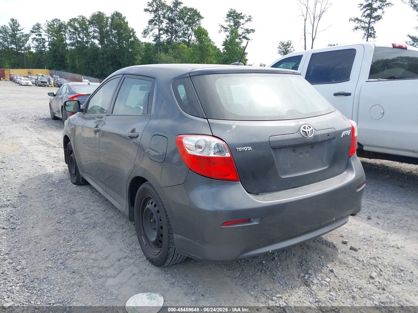 2009 TOYOTA MATRIX HATCHBACK 1.8L I-4 DOHC, VVT, 132HP