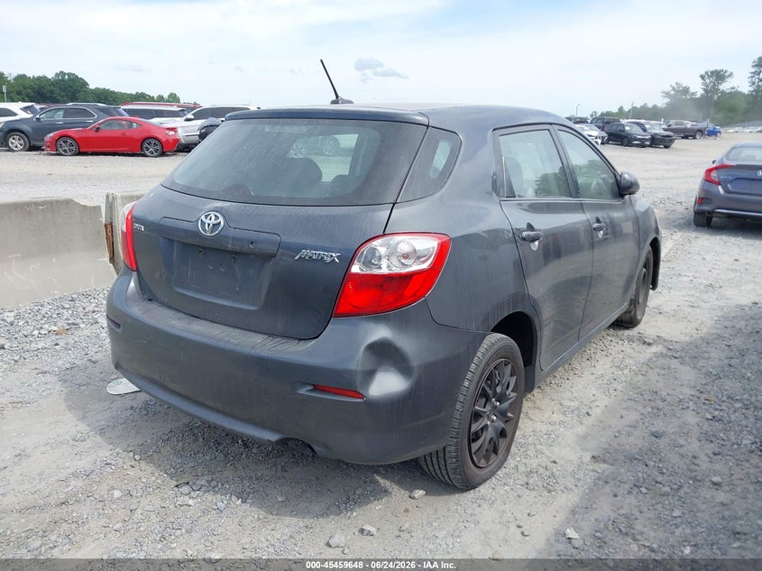 2009 TOYOTA MATRIX HATCHBACK 1.8L I-4 DOHC, VVT, 132HP