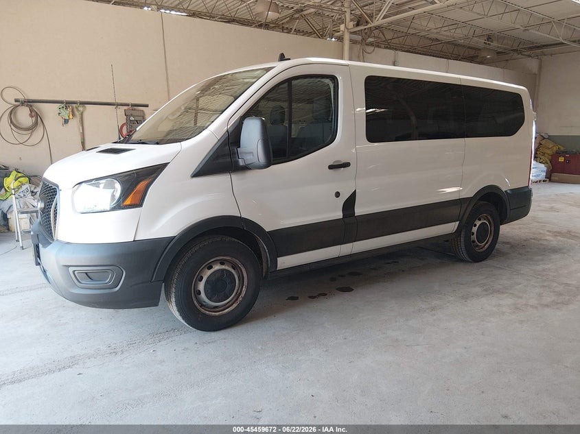 Vin: 1fmzk1y89mka95598, lot: 45957785, ford transit-150 passenger van xl/xlt 20212