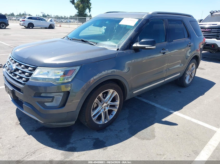 Vin: 1fm5k7d80ggc61019, lot: 45957794, ford explorer xlt 20162