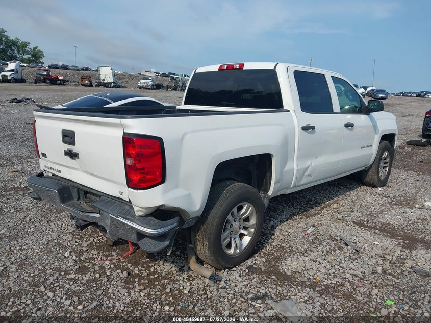 Vin: 3gcpcrec4eg135742, lot: 45957800, chevrolet silverado 1500 1lt 20144