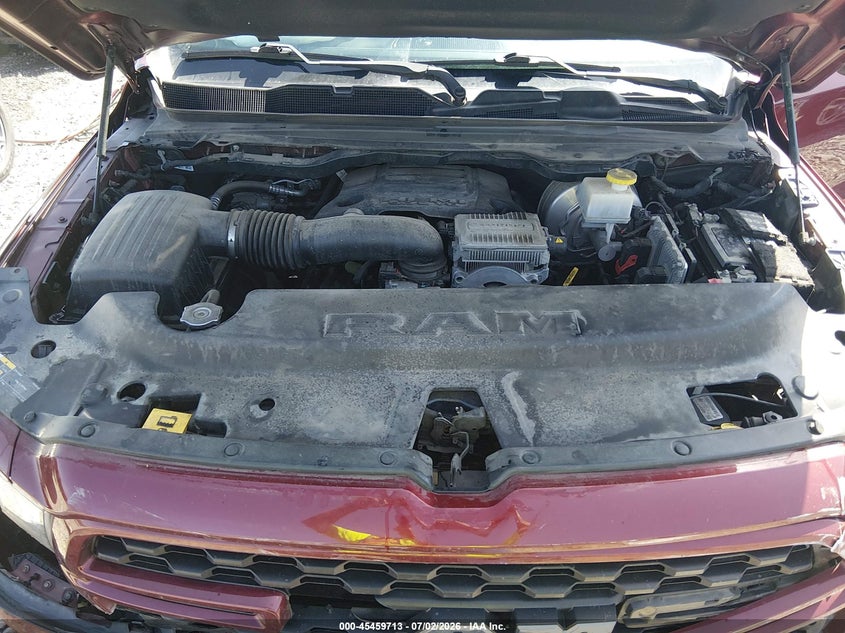 RAM 1500 2022 VIN 1C6SRFFT8NN223472
