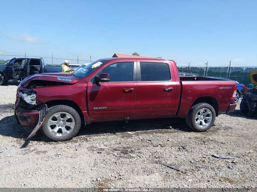 RAM 1500 2022 VIN 1C6SRFFT8NN223472