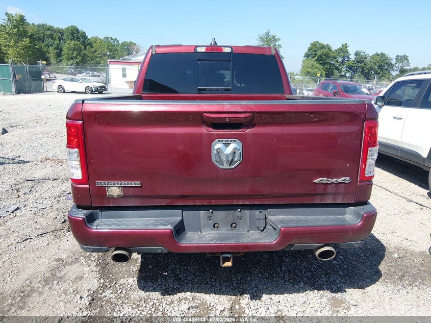 RAM 1500 2022 VIN 1C6SRFFT8NN223472
