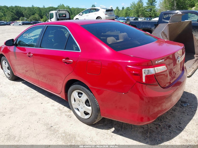 2012 TOYOTA CAMRY auction photo 3