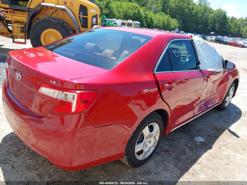 2012 TOYOTA CAMRY auction photo 4