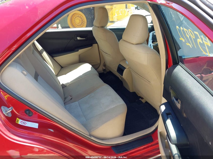 2012 TOYOTA CAMRY auction photo 8