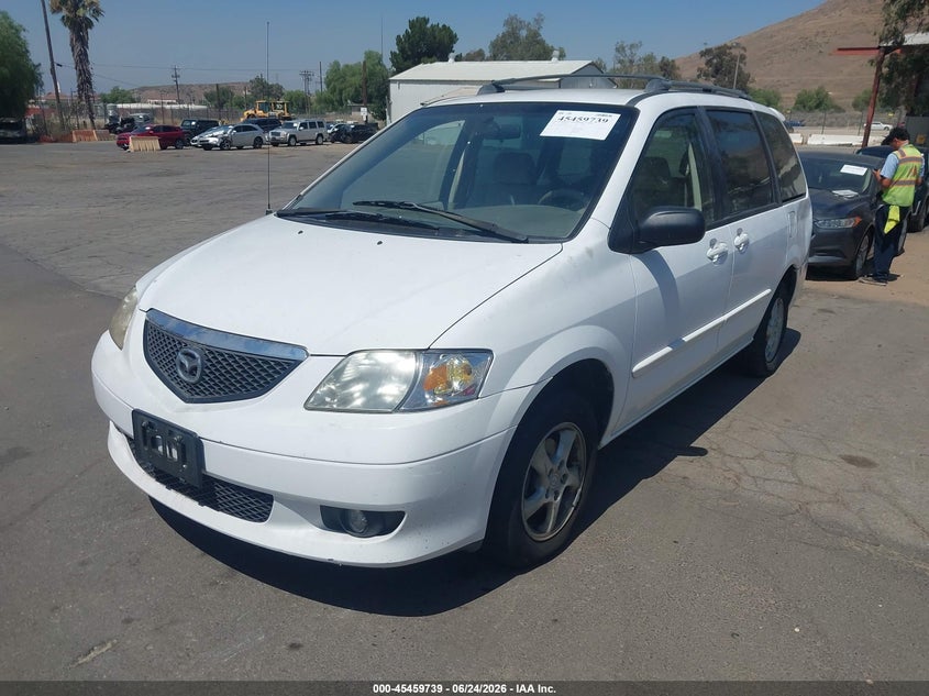2002 Mazda MPV, Обычный износ, IAAI, VIN JM3LW28J120316991 — фото 2