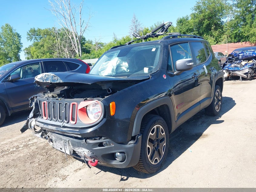 2016 Jeep Renegade, Удар спереди, IAAI, VIN ZACCJBCT7GPD23073 — фото 2