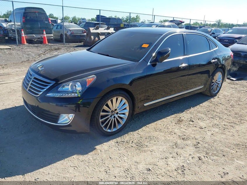 Vin: kmhgh4jh4eu082085, lot: 45957867, hyundai equus signature 20142