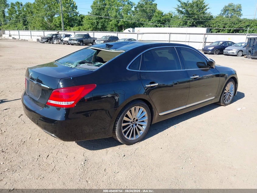 Vin: kmhgh4jh4eu082085, lot: 45957867, hyundai equus signature 20144