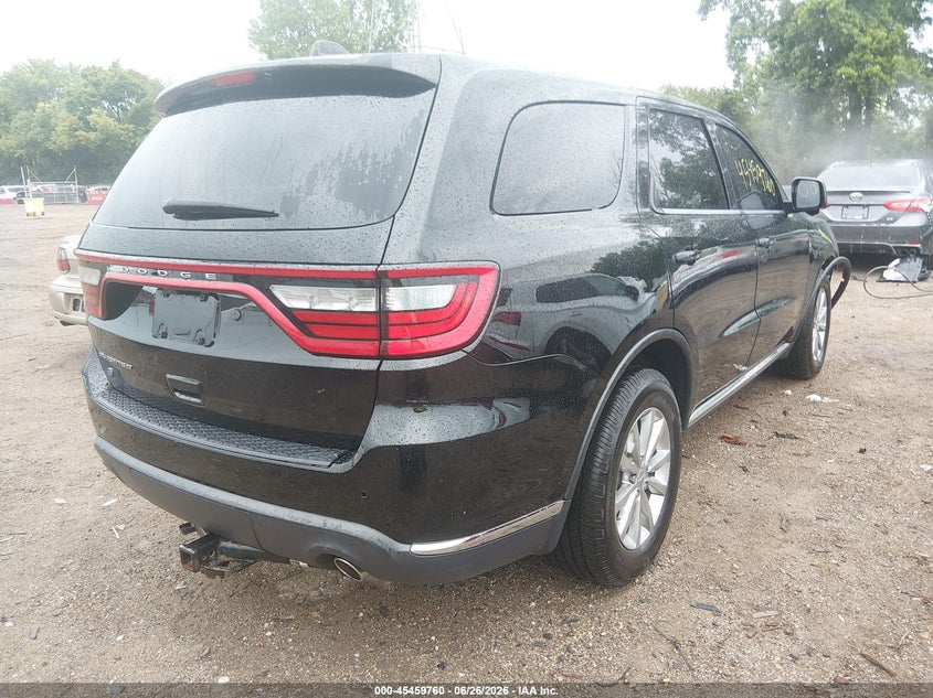 Vin: 1c4sdjft4jc409008, lot: 45957872, dodge durango special service awd 20184