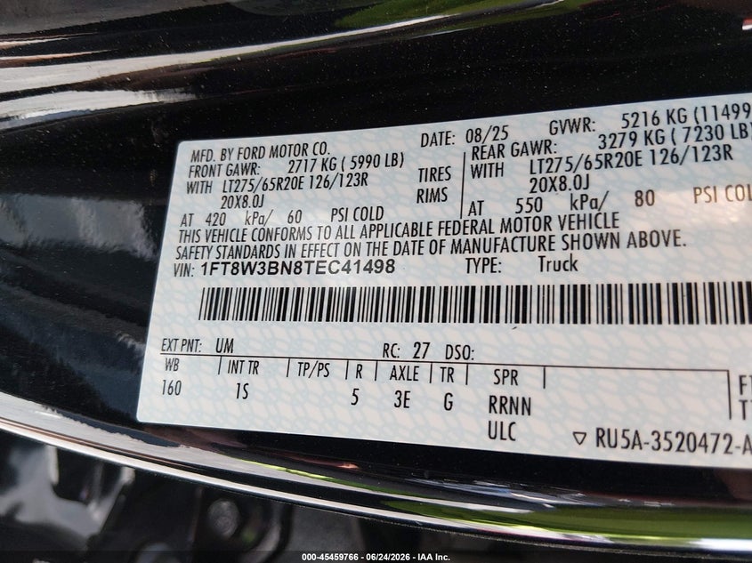 2026 FORD F-350 XL TRUCK N/A