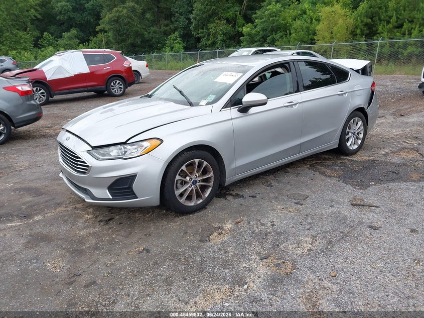 2019 Ford Fusion, Right Side, IAAI, VIN 3FA6P0HDXKR267233 — photo 2