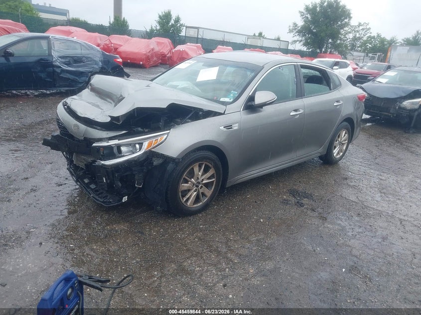 Vin: 5xxgt4l33gg031481, lot: 45957957, kia optima lx 20162