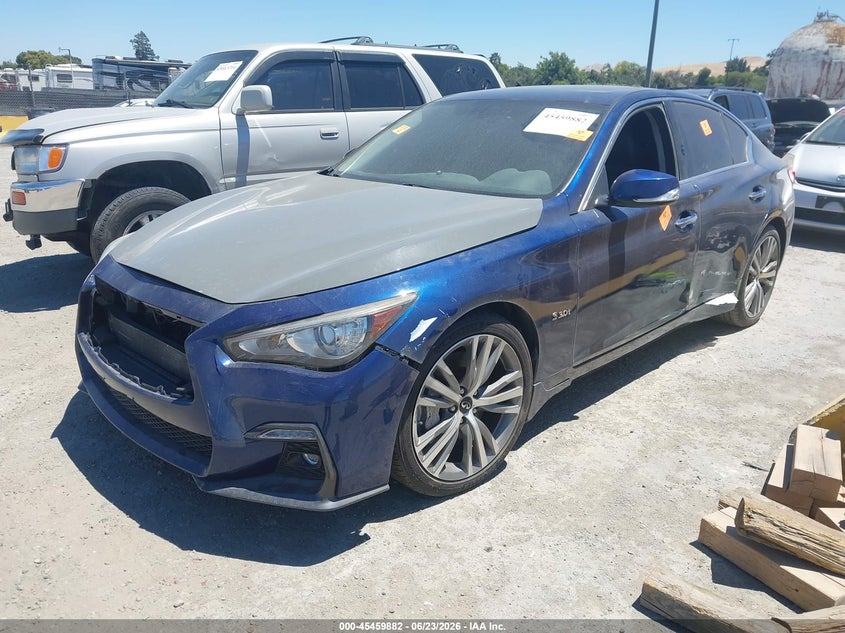 2017 Infiniti Q50 3.0t Red Sport 400 JN1FV7AP2HM850414 photo 1