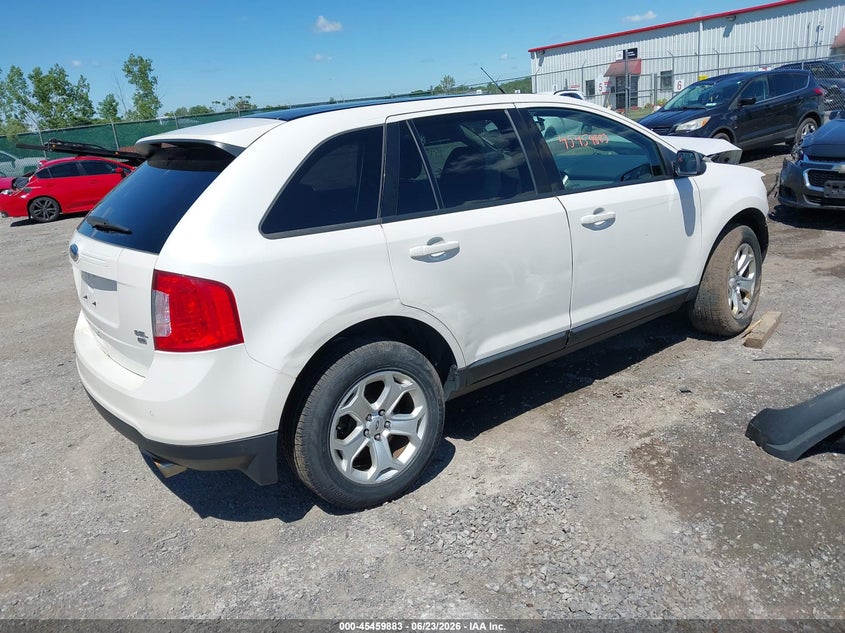 Vin: 2fmdk4jc2eba22465, lot: 45957996, ford edge sel 20144