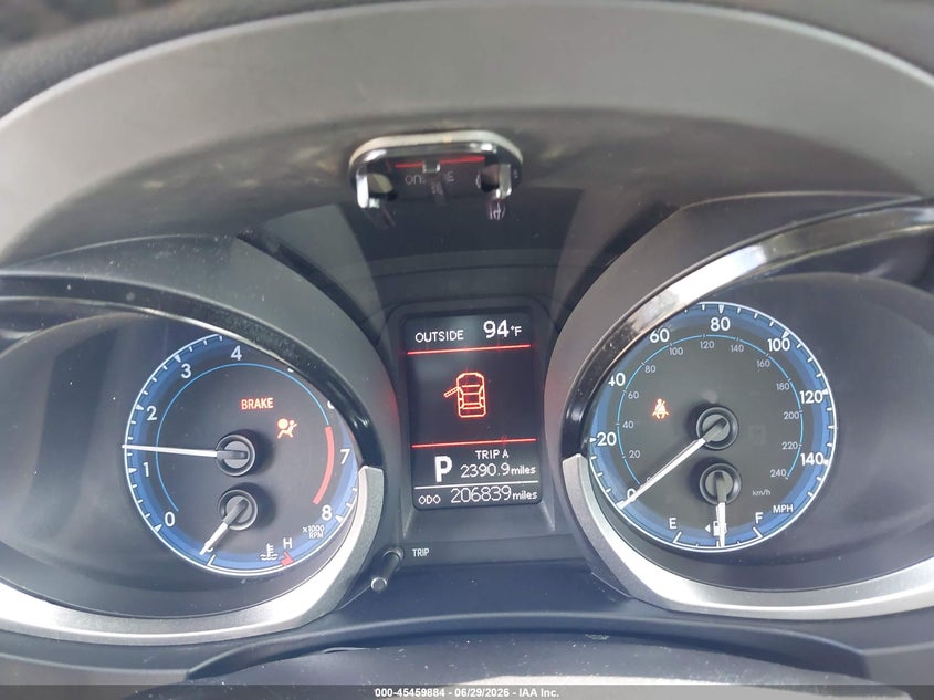 2016 TOYOTA COROLLA auction photo 7