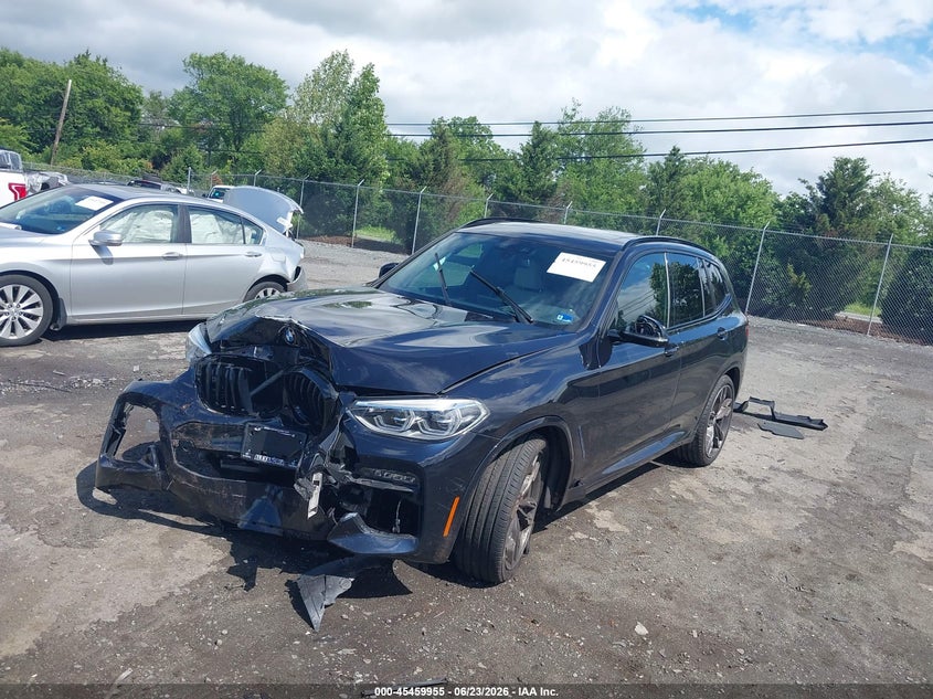2021 BMW X3 auction photo 2