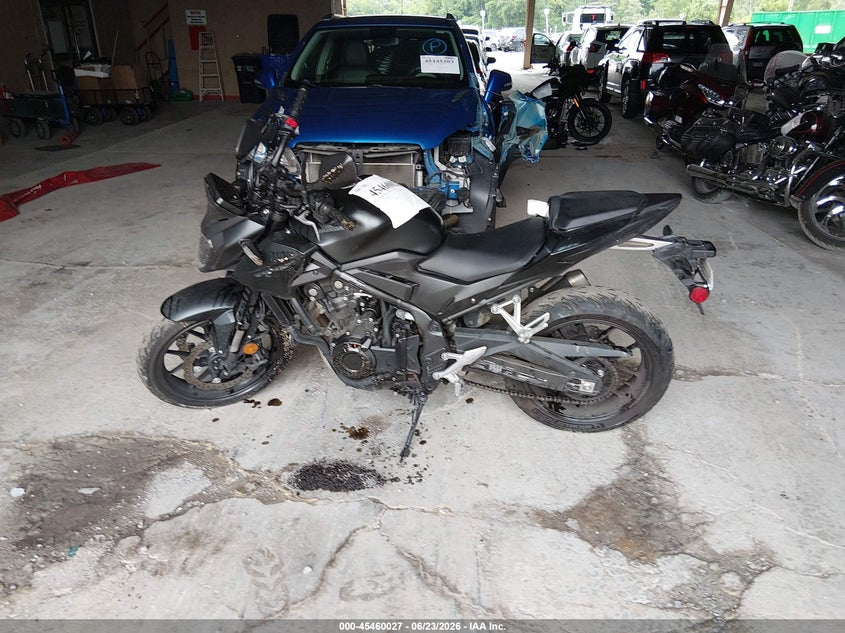 2025 Honda Cb500 F VIN: MLHPC7150S5100644 Lot: 45460027