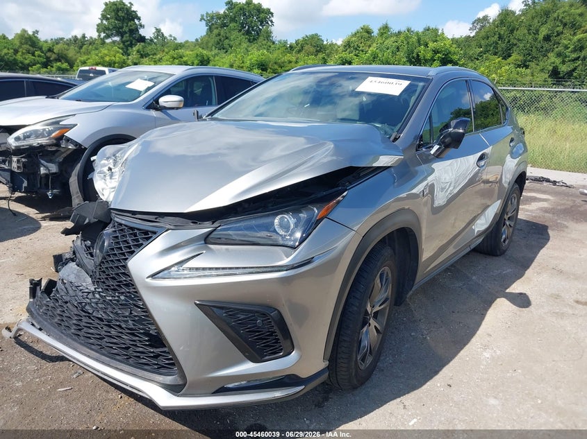 Vin: jtjsarbz2m5022187, lot: 45958152, lexus nx 300 f sport 20212