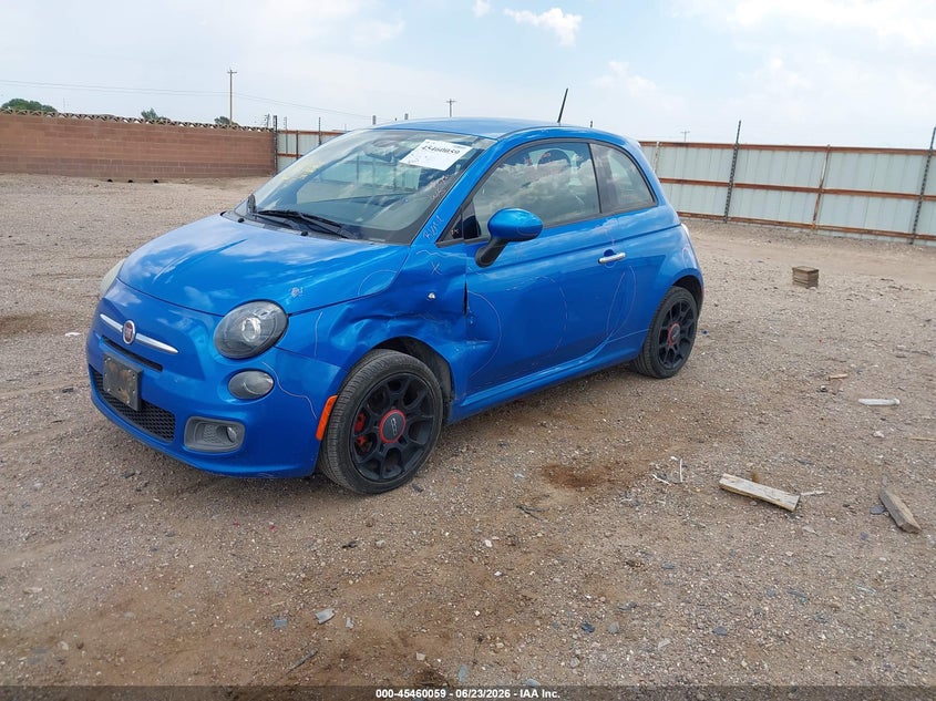 FIAT 500 2015 VIN 3C3CFFBR1FT663331