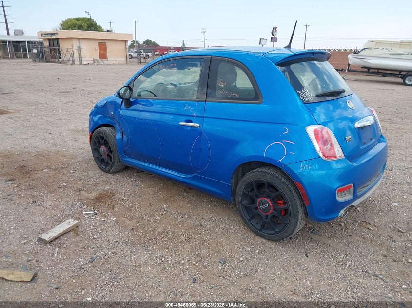 FIAT 500 2015 VIN 3C3CFFBR1FT663331
