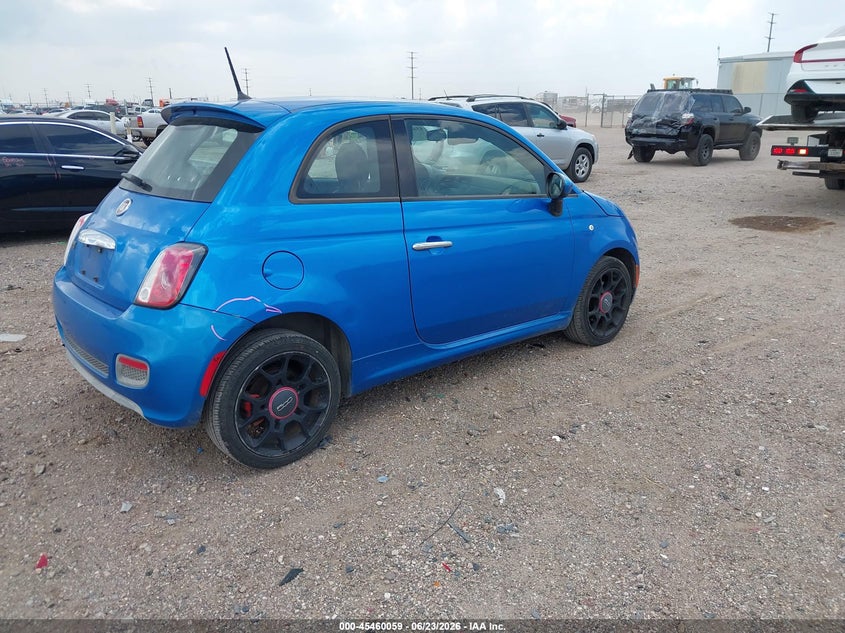 FIAT 500 2015 VIN 3C3CFFBR1FT663331