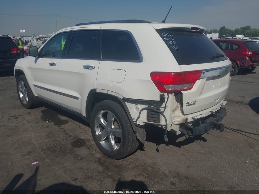 Vin: 1j4rr5gg1bc605069, lot: 45958195, jeep grand cherokee limited 20113