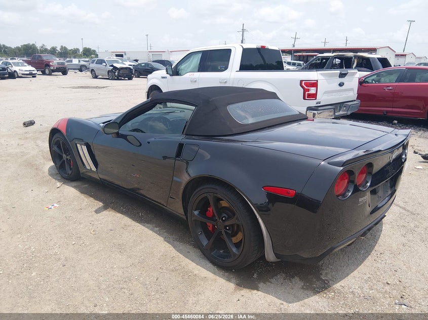 Vin: 1g1yx3dw4c5103873, lot: 45958197, chevrolet corvette grand sport 20123