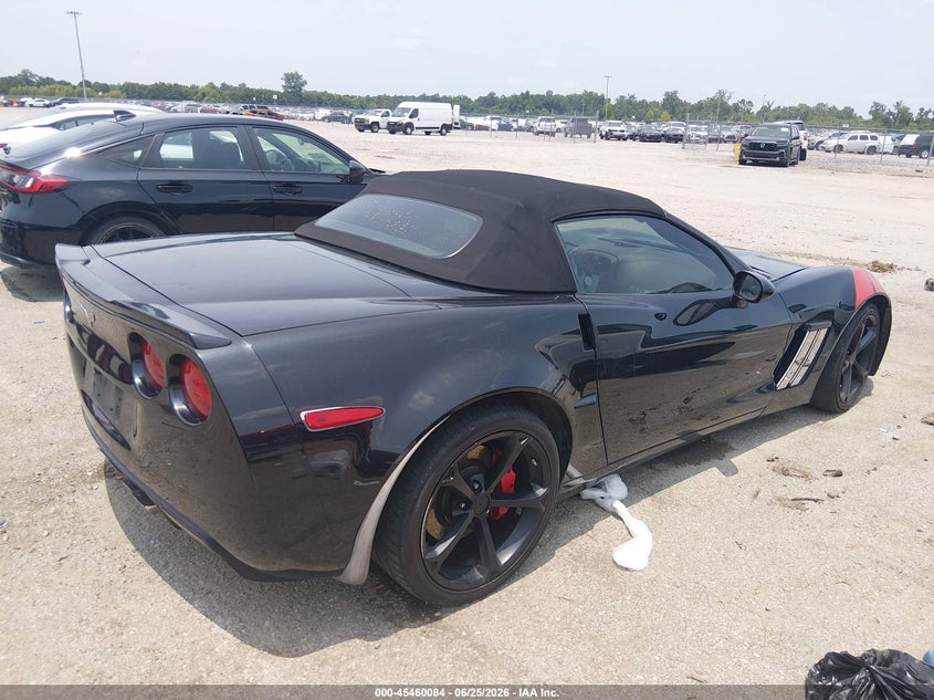 Vin: 1g1yx3dw4c5103873, lot: 45958197, chevrolet corvette grand sport 20124