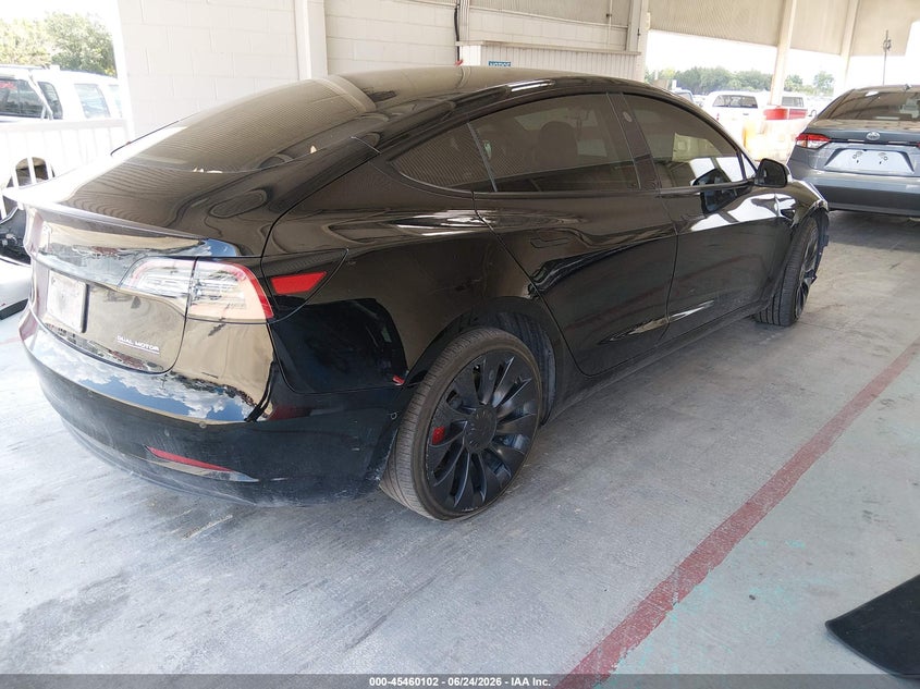 2022 TESLA MODEL 3 auction photo 4