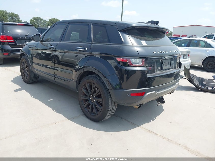Vin: salvr2bg7hh235552, lot: 45958370, land rover range rover evoque hse 20173