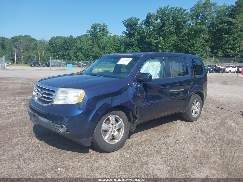 2013 Honda Pilot, Left Side, IAAI, VIN 5FNYF4H63DB036788 — photo 2