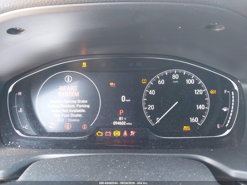 2021 HONDA ACCORD auction photo 7