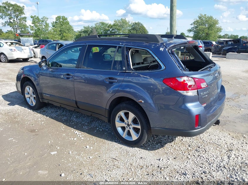 Vin: 4s4brcmc5e3295814, lot: 45958471, subaru outback 2.5i limited 20143