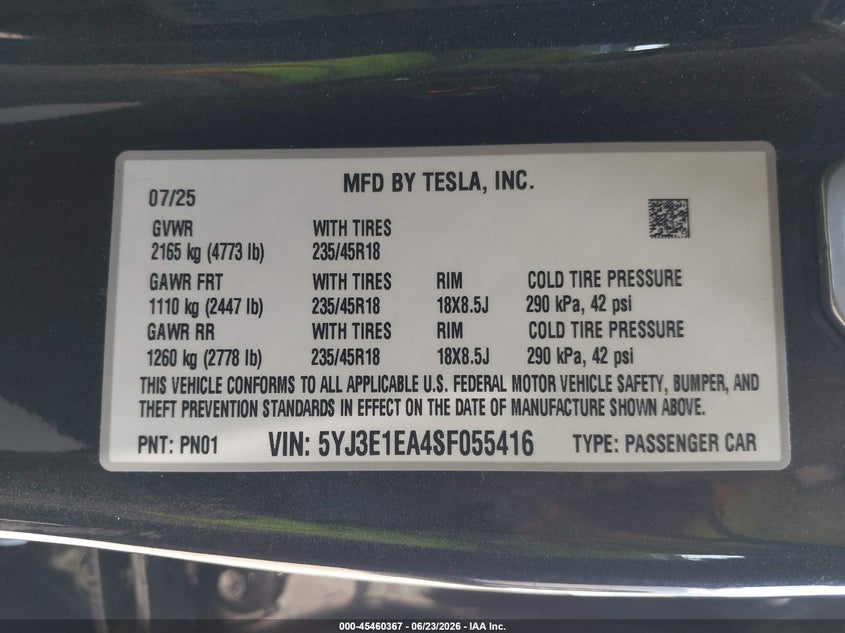 AtlanticExpress - Tesla Model 3