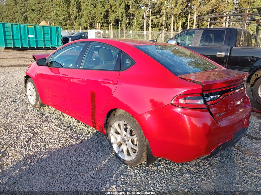Vin: 1c3cdfba5dd292354, lot: 45958514, dodge dart sxt 20133